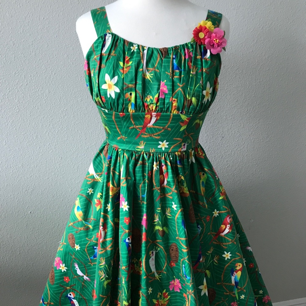 Disney Parks Dress Shop Tiki Room Inspired Dress